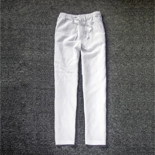 Elegant Cotton Linen Pants
