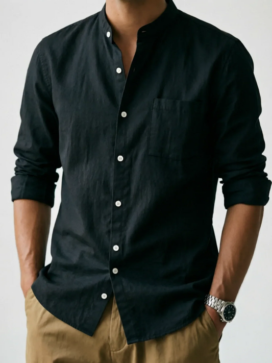 Elegant Linen Summer Shirt