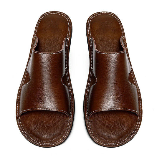 Casual Leather Slippers
