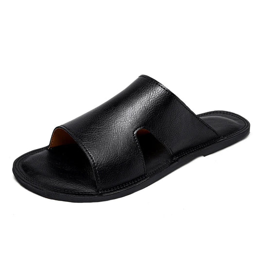 Casual Leather Slippers