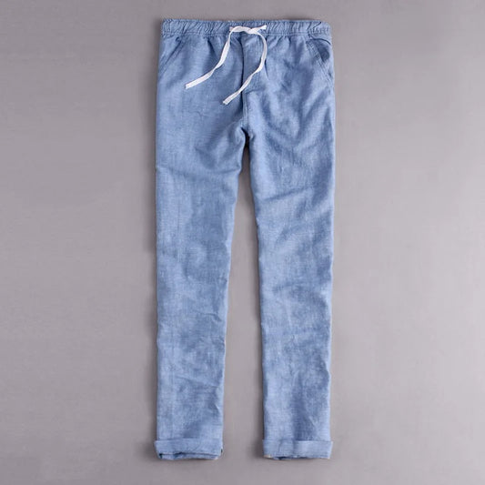 Elegant Cotton Linen Pants