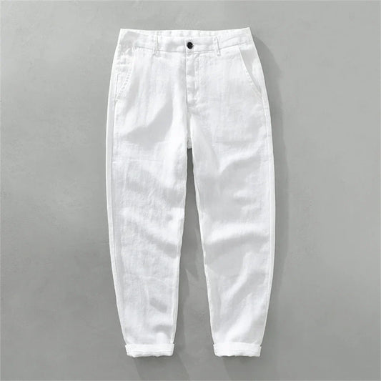Casual Linen Beach Pants