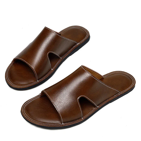 Casual Leather Slippers