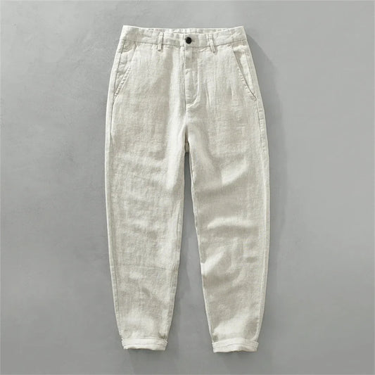 Casual Linen Beach Pants