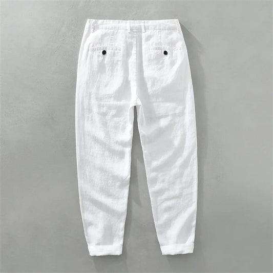 Casual Linen Beach Pants
