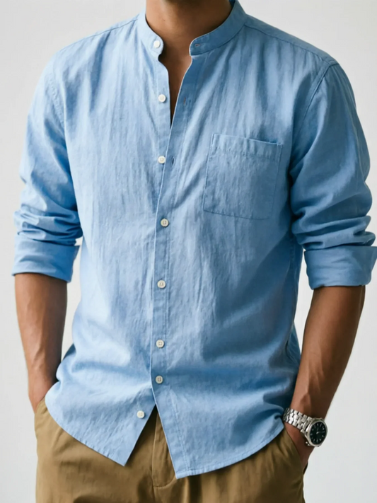 Elegant Linen Summer Shirt