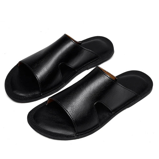 Casual Leather Slippers