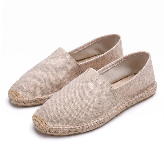 Elegant Men's Espadrilles - Beige (clean)