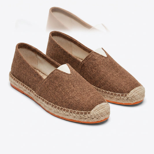 Elegant Men's Espadrilles - Brown (clean)