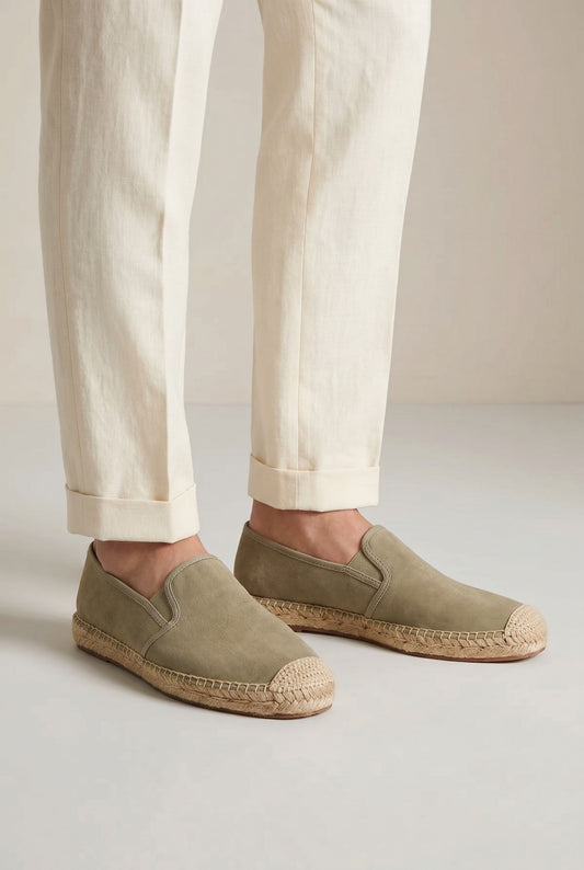 Elegant Summer Espadrilles - Khaki (life)