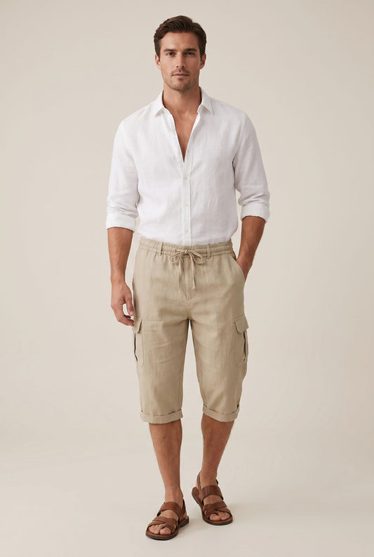 Long Shorts - Khaki
